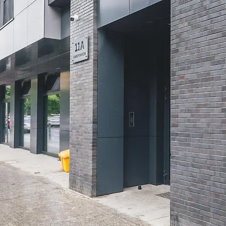 Luxurious Center Lägenhet Szczecin